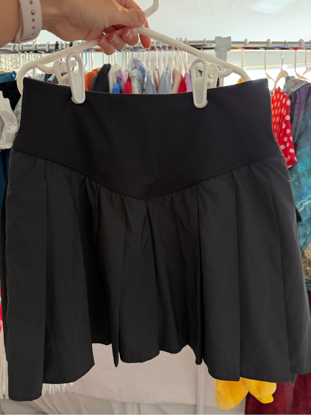 NWT FP Movement Free People Black Flowy Athletic Skort Women’s Small